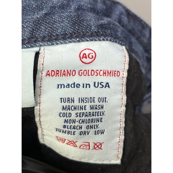 AG Adriano Goldschmied The Club Bootcut jeans Womens Size 30R Made‎ in USA Denim - Picture 5 of 8